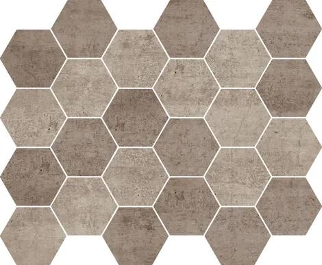 Hexa Mega Concrete Taupe Blend Dark