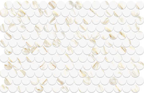 Round Calacatta Gold