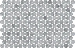 Round Silver Matte