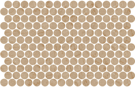 Round Cream Marfil