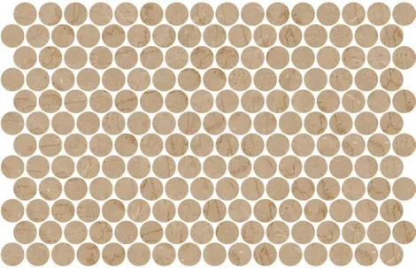 Round Cream Marfil