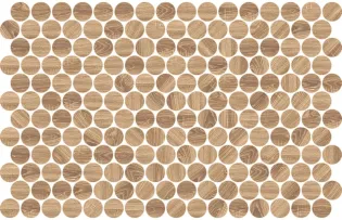 Round Wood Capri Light