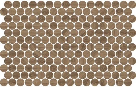 Round Wood Capri Dark