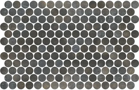 Round Textile Denim