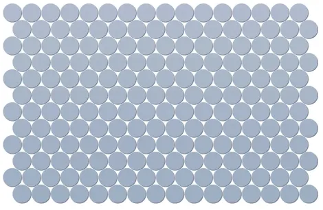 Round Neostone Light Blue
