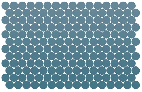 Round Neostone Turquoise