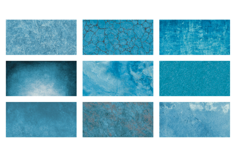 Vision Floral Blue Porselen Karo