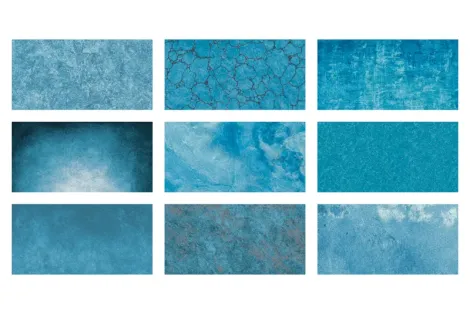 Vision Floral Blue Porcelain Tile