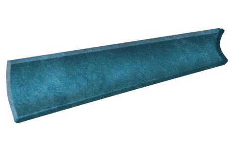 Vision Floral Blue İç Bükey