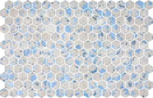 Hexa Terazzo Blue Blush