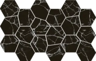 Hexa Mega Air Black Marble