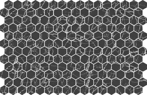 Hexa Black Marble