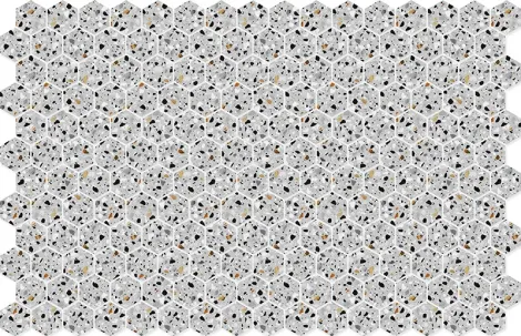 Hexa Terazzo Grey