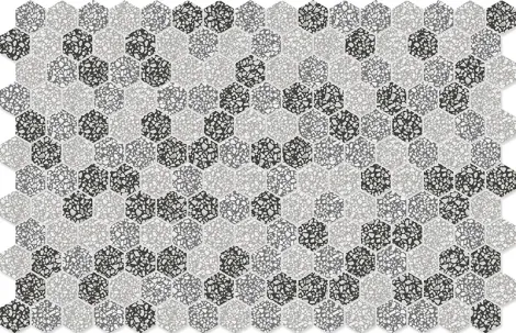 Hexa Terazzo Blend Light Grey