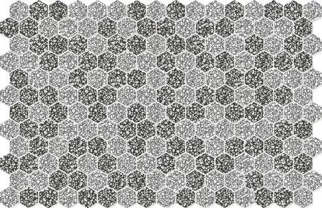 Hexa Terazzo Blend Dark Grey