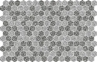 Hexa Terazzo Blend Dark Grey