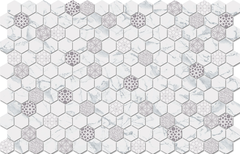 Hexa Calacatta Deco