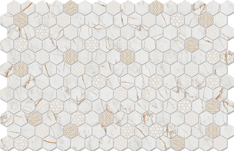 Hexa Ivory Deco