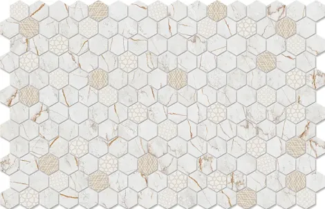 Hexa Ivory Deco