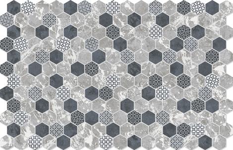 Hexa Concrete Deco Olden